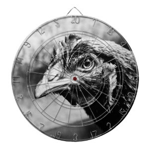 Geister und Hühner Dartscheibe