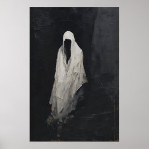 Geister-Wandkunst, druckbare gotische Geister, Dun Poster