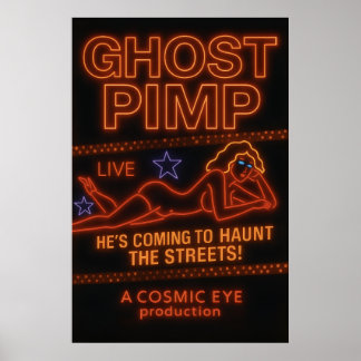 Geister-Zuhälter-Plakat Poster