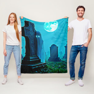 Geisterbild Fleecedecke