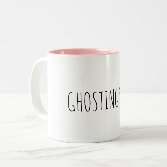 Geisterbild Sie Zweifarbige Tasse (Vorderseite Links)