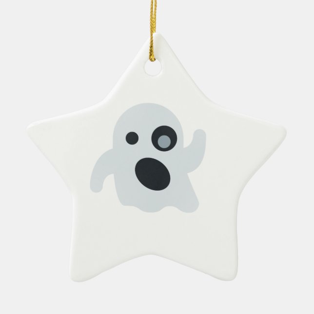 Geisteremoji Keramikornament (Vorne)