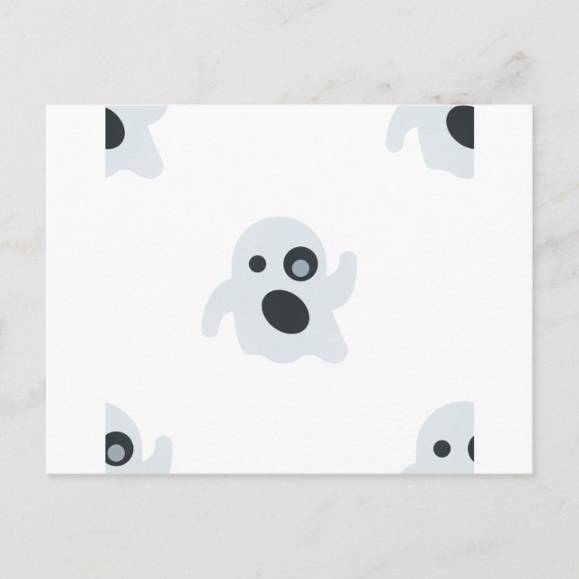Geisteremoji Postkarte (Vorderseite)