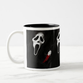 Geistergesicht-Tasse Zweifarbige Tasse