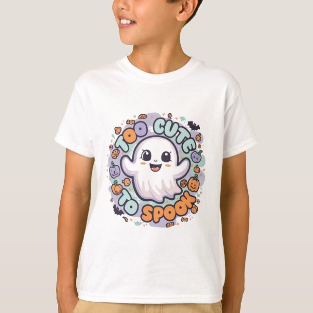 Geistergläser zu Niedlich, um einen Schlag zu gebe T-Shirt (Vorderseite)