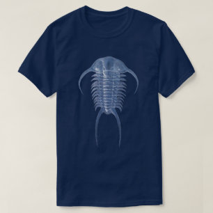 Geisterhaft blaue Paraceraurus-Trilobit T-Shirt