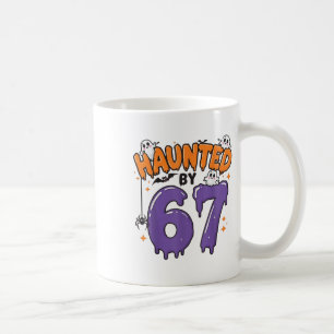 Geisterhafte 67-Meme Six Seven 6-7 Lustiger Intern Kaffeetasse