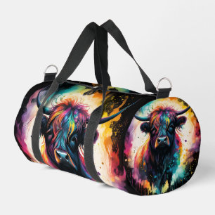 Geisterhafte Anmut: Spektrales Holografisches Hoch Duffle Bag