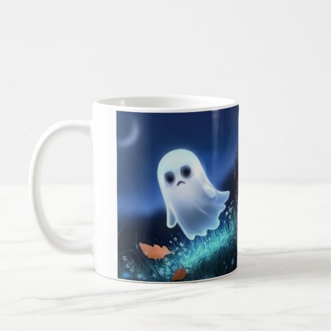 Geisterhafter Blick Kaffeetasse (Links)
