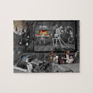 Geisterhaftes Halloween-Autokino