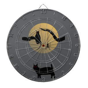 Geisterhaftes Vollmond-Dartboard Dartscheibe