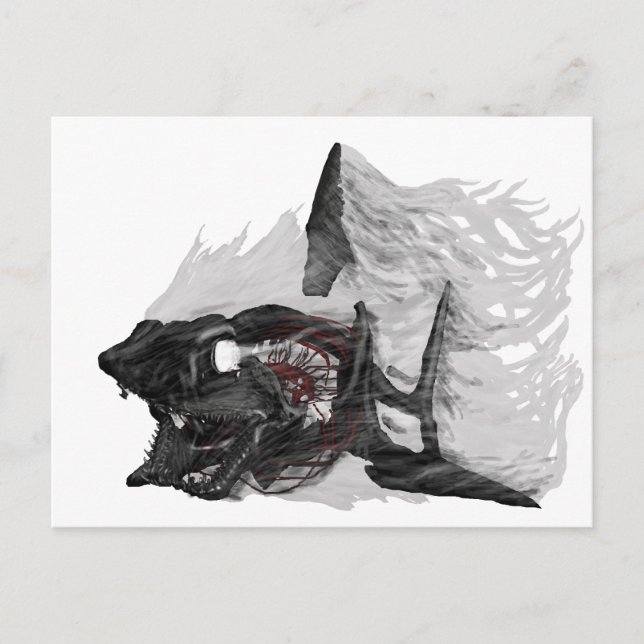 Geisterhai Postkarte (Vorderseite)