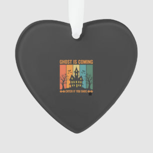 Geisterhaus Halloween Vektor Design Ornament