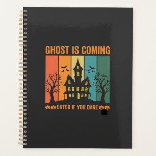 Geisterhaus Halloween Vektordesign Planer