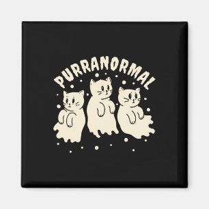 Geisterjagd Katze Paranormaler Ermittler Ghost Re Magnet