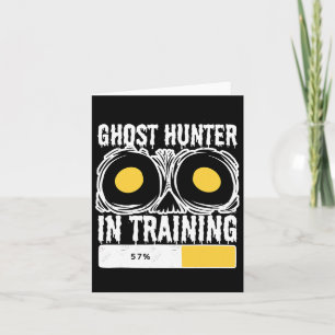 Geisterjäger im Training Halloween-Geisterjagd Karte