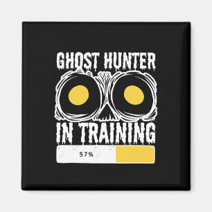 Geisterjäger im Training Halloween-Geisterjagd Magnet