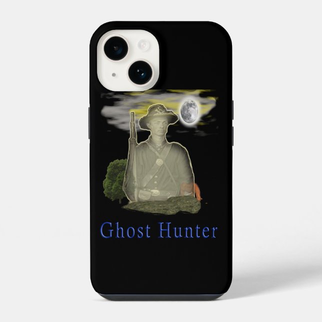 Geisterjäger iPhone 14 Hülle (Rückseite)