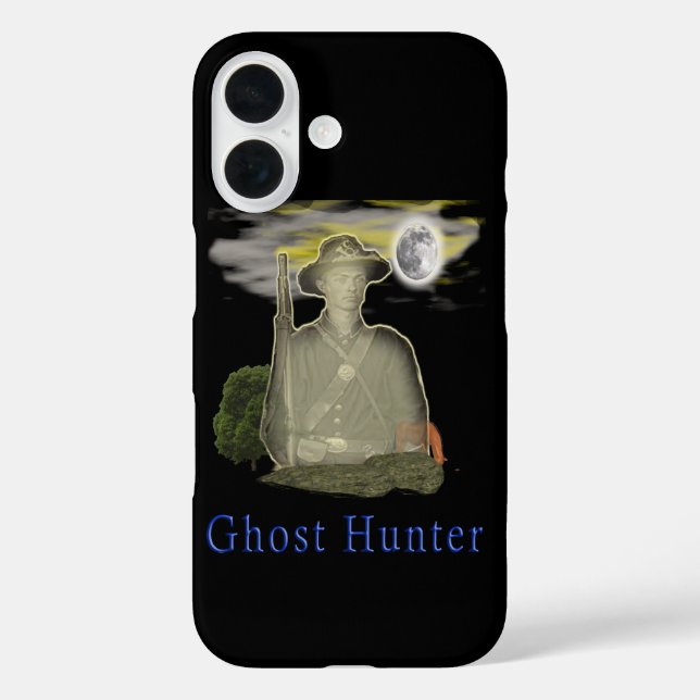 Geisterjäger iPhone 16 Hülle (Rückseite)
