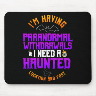 Geisterjäger Paranormal JagdHalloween Geist H Mousepad
