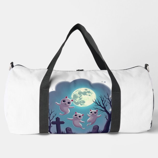 Geisterkatzenparade Duffle Bag (Vorderseite)