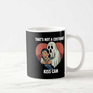 Geisterkostüm, das kein Kostüm ist Kiss Cam Lustig Kaffeetasse