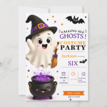 Geisterkostüm-Party - Süße Halloween-Geburtstagsfe