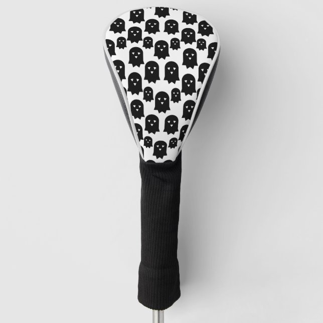 Geistermuster Golf Headcover (Vorderseite)