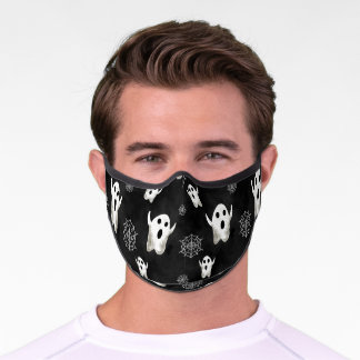 Geistermuster Premium Mund-Nasen-Maske