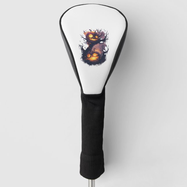 Geisterpfälle, lustige, spukhafte Pals Golf Headcover (Vorderseite)