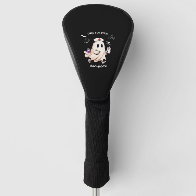 Geisterpfropfen mit magischem Tränen - Heilung für Golf Headcover (Vorderseite)