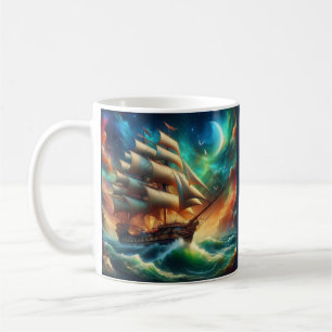 Geisterschiff Lady Lovibond in a Cosmic Storm Kaffeetasse