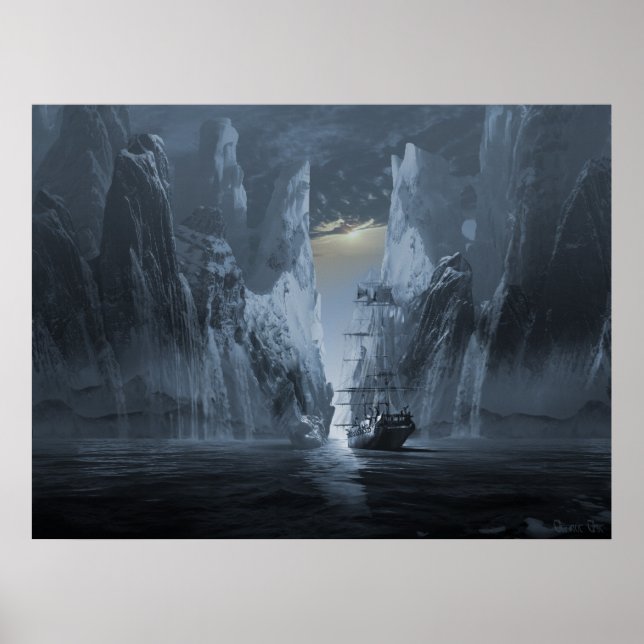 Geisterschiff-Serie: Verlorene Expedition Poster (Vorne)