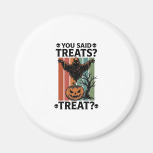 Geistert-Shirt Halloween mit gruseligen Pun und Kü Magnet