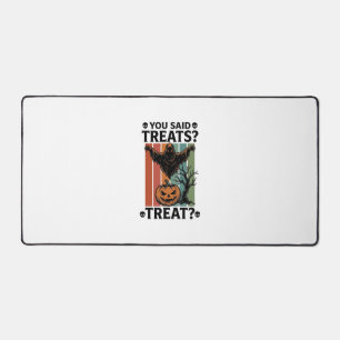 Geistert-Shirt Halloween mit gruseligen Pun und Kü Schreibtischunterlage