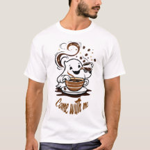 Geistertasse Einladungs-T-Shirt – „Komm mit mir“