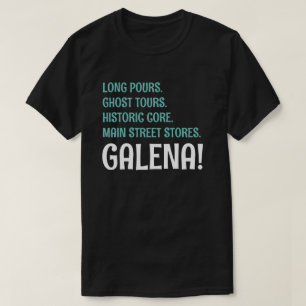 Geistertouren Historische Hauptstraße Galena illin T-Shirt