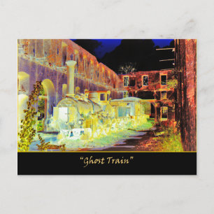 "Geistertrain"-Postkarten Postkarte