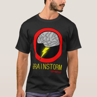 Geistesblitz - Männer schwarz T-Shirt