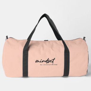 Geisteshaltung ist alles duffle bag