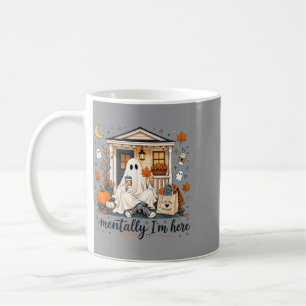 Geistig Hier Süß Herbst Gespenst Halloween Introve Kaffeetasse