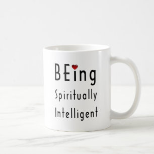Geistig intelligent sein kaffeetasse