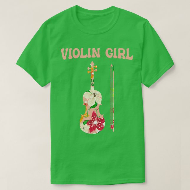 Geistige Geige - Musikinstrument Violine G T-Shirt (Design vorne)