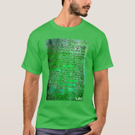 GEISTIGE GRAFFITI DMT - THOTH DIE SMARAGDtablette T-Shirt