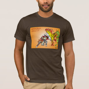Geistiger Krieger durch Glauben/Eroberer T-Shirt