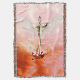 Geistliches Schwert & Drache Decke