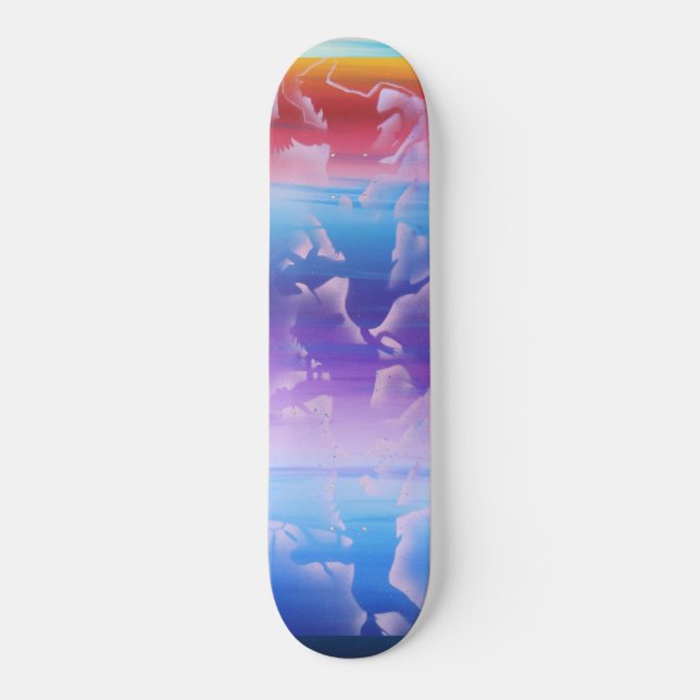 Geistreiter Skateboard (Vorderseite)