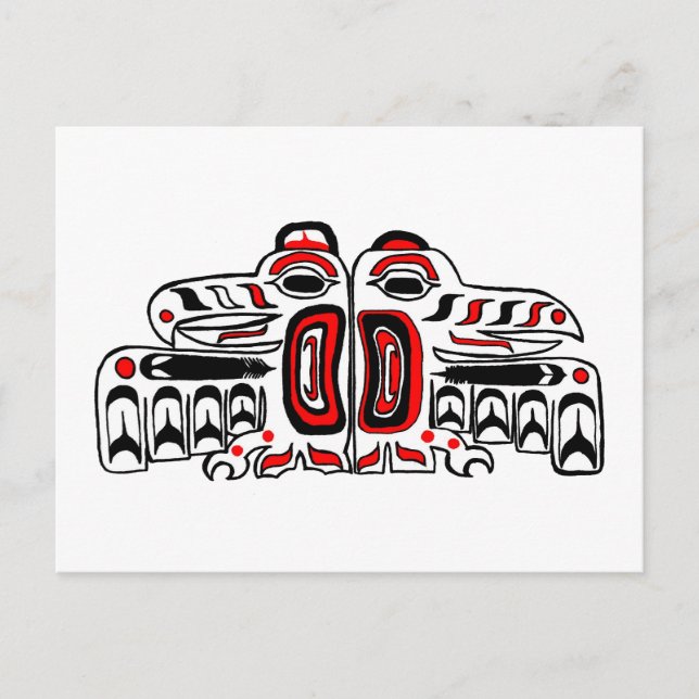 Geistvögel Postkarte (Vorderseite)