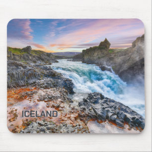 Geitafoss Wasserfälle, Island Mousepad