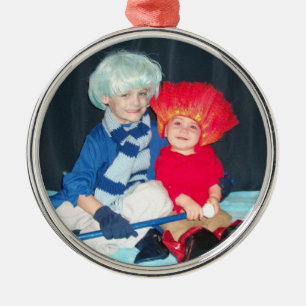 Geizhals-Bruder-Weihnachtsverzierung Ornament Aus Metall